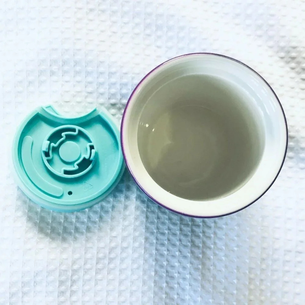Starbucks Purple Blue Oil Slick Ceramic Mini Mug - Picture 7 of 10